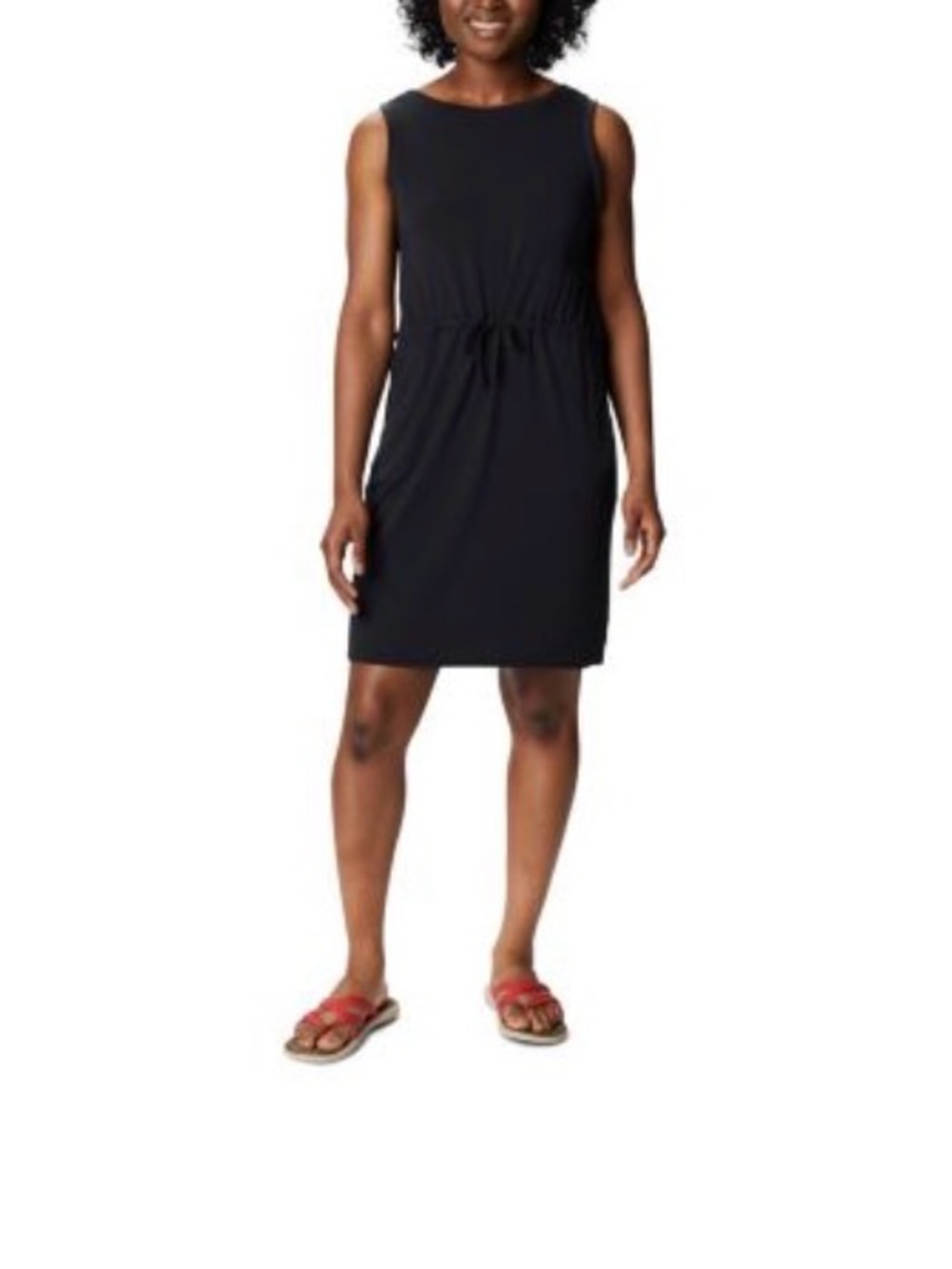 Columbia Easy Does It Drawstring Waist Sleeveless Dress NWT